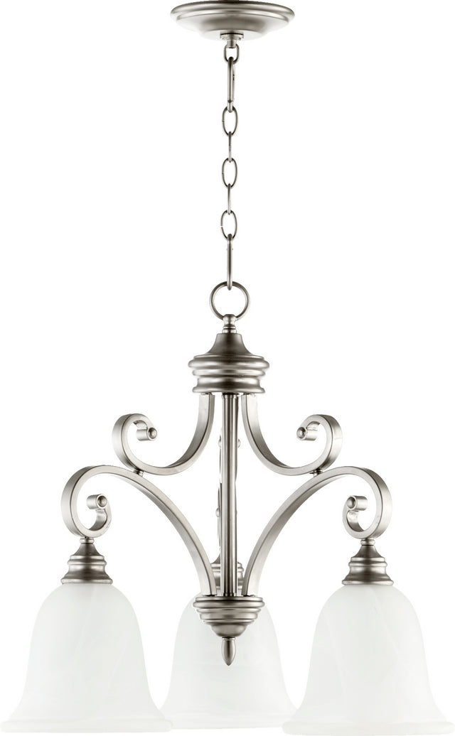 Bryant Outdoor (Damp) Chandelier by Quorum