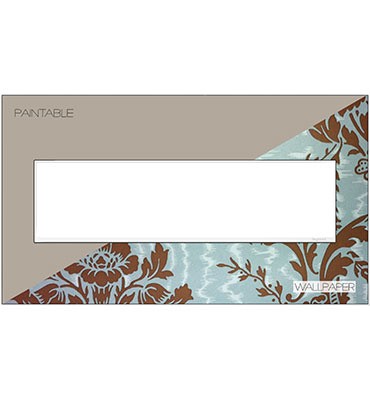 adorne Gang Wall Plate by Legrand