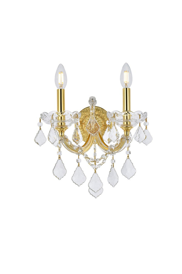 Maria Theresa Outdoor (Damp) Sconce by Elegant Lighting