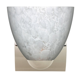 Buy chrome-with-carrera-5-5-x-6-325-x-6-325-glass-and-silver-gray-shade Sasha Sconce by Besa