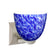 Satin Nickel with Blue Cloud 5.5``x 6.325``x 6.325`` Glass and Blue Shade