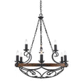 Madera Chandelier by Golden