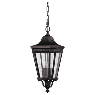 Buy grecian-bronze Cotswold Lane Outdoor (Damp) Hanging Lanterns by Generation Lighting