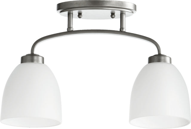 Reyes Outdoor (Damp) Ceiling Light by Quorum