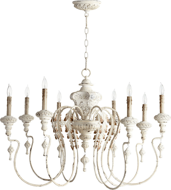 Salento Outdoor (Damp) Chandelier by Quorum