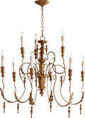 Salento Outdoor (Damp) Chandelier by Quorum