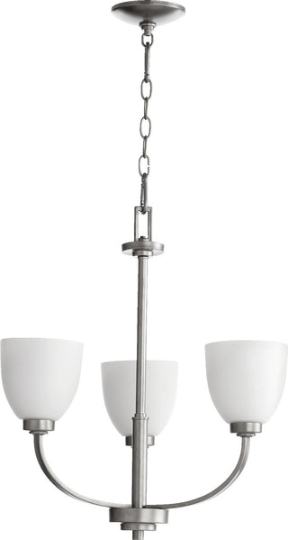 Reyes Outdoor (Damp) Chandelier by Quorum