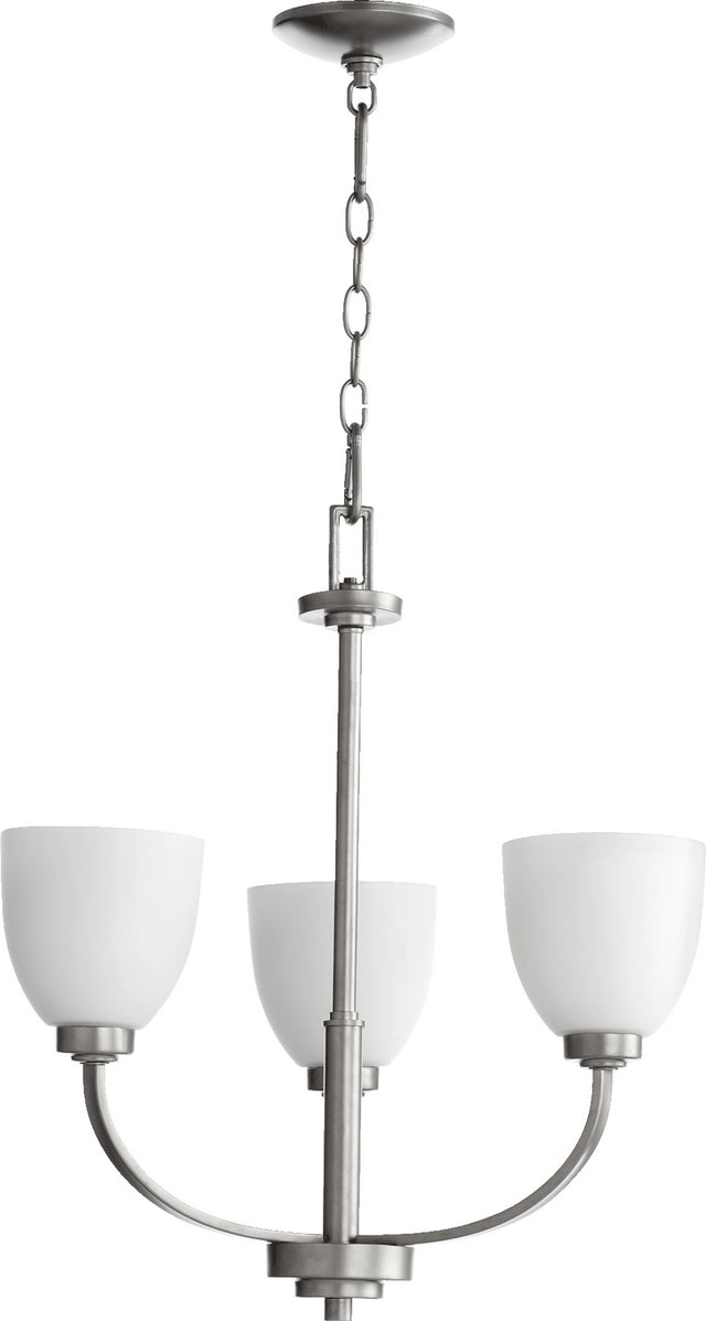 Reyes Outdoor (Damp) Chandelier by Quorum