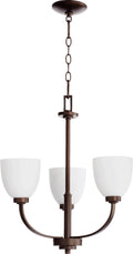 Reyes Outdoor (Damp) Chandelier by Quorum