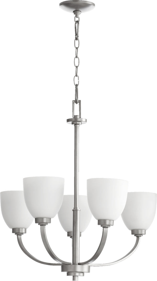 Reyes Outdoor (Damp) Chandelier by Quorum