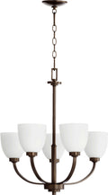Reyes Outdoor (Damp) Chandelier by Quorum