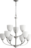 Reyes Outdoor (Damp) Chandelier by Quorum