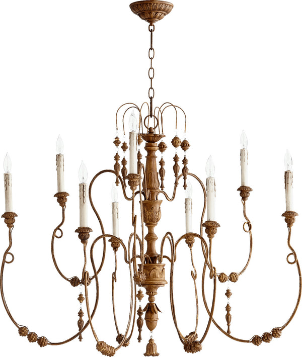 Salento Outdoor (Damp) Chandelier by Quorum