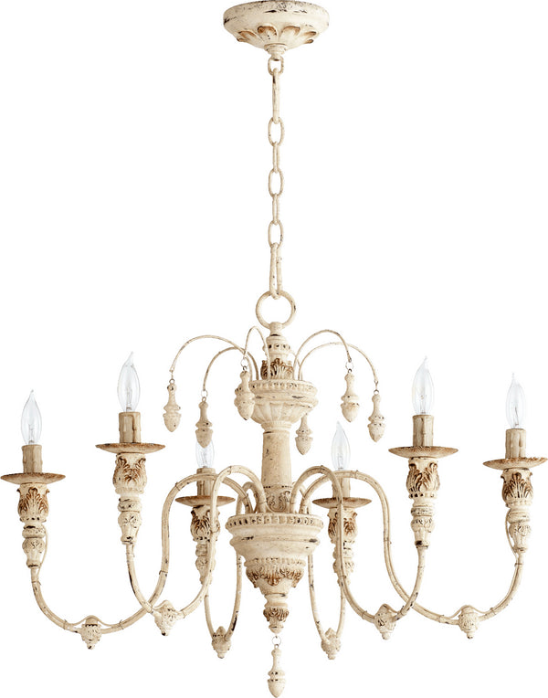 Salento Outdoor (Damp) Chandelier by Quorum