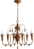 Salento Outdoor (Damp) Chandelier by Quorum