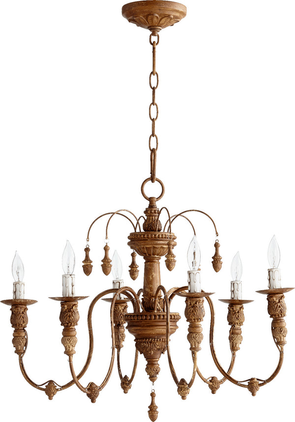 Salento Outdoor (Damp) Chandelier by Quorum