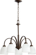 Reyes Outdoor (Damp) Chandelier by Quorum