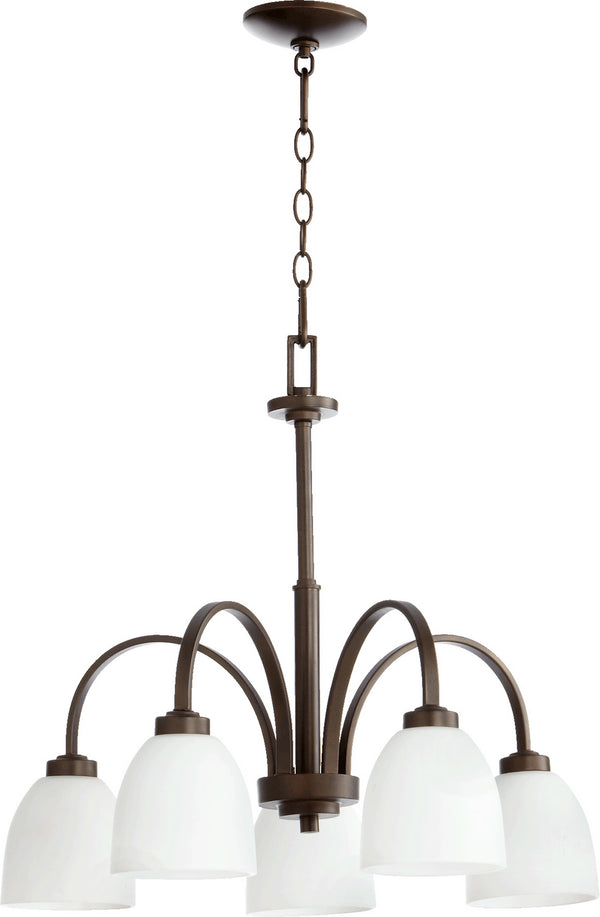 Reyes Outdoor (Damp) Chandelier by Quorum