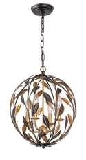 Broche Outdoor (Damp) Chandelier by Crystorama