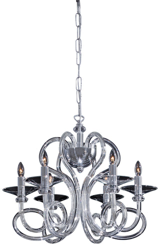 Buy chrome Metropolitan Family Chandelier by Metropolitan