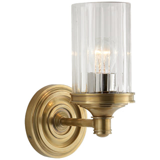 Buy hand-rubbed-antique-brass Ava Sconce by Visual Comfort Signature