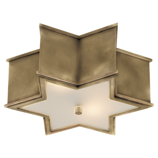 Sophia Outdoor (Damp) Flush Mount Ceiling Light by Visual Comfort Signature