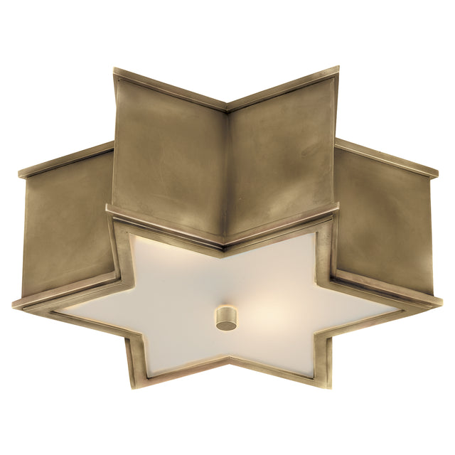 Sophia Outdoor (Damp) Flush Mount Ceiling Light by Visual Comfort Signature