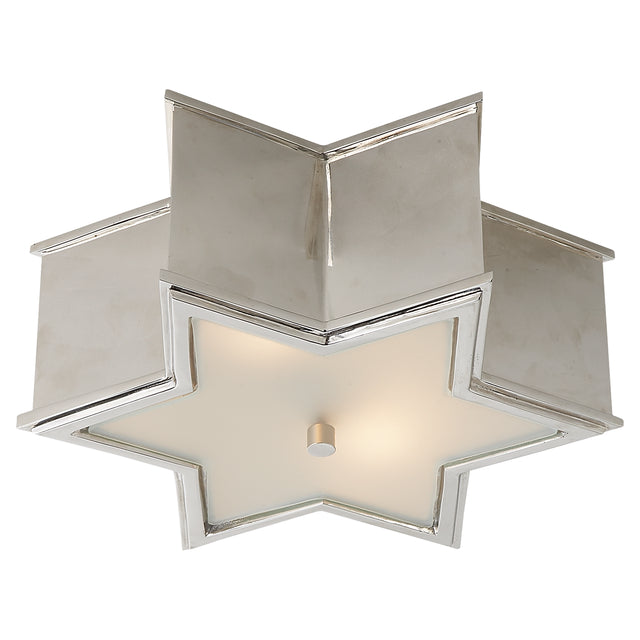 Sophia Outdoor (Damp) Flush Mount Ceiling Light by Visual Comfort Signature