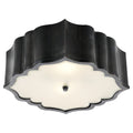 Balthazar Outdoor (Damp) Flush Mount Ceiling Light by Visual Comfort Signature