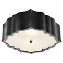 Balthazar Outdoor (Damp) Flush Mount Ceiling Light by Visual Comfort Signature