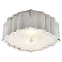 Balthazar Outdoor (Damp) Flush Mount Ceiling Light by Visual Comfort Signature