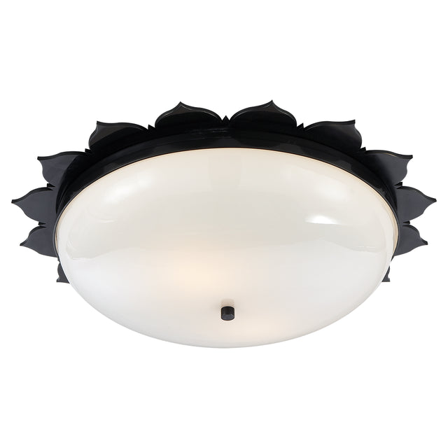 Rachel Outdoor (Damp) Flush Mount Ceiling Light by Visual Comfort Signature