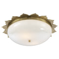 Rachel Outdoor (Damp) Flush Mount Ceiling Light by Visual Comfort Signature