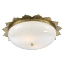 Rachel Outdoor (Damp) Flush Mount Ceiling Light by Visual Comfort Signature