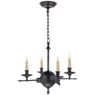 Buy bronze Leaf And Arrow Chandelier by Visual Comfort Signature