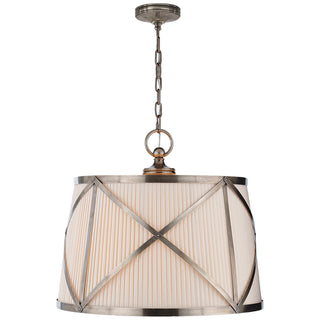 Buy antique-nickel Grosvenor Pendant by Visual Comfort Signature