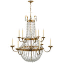 Paris Flea Market Chandelier by Visual Comfort Signature