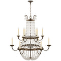 Paris Flea Market Chandelier by Visual Comfort Signature