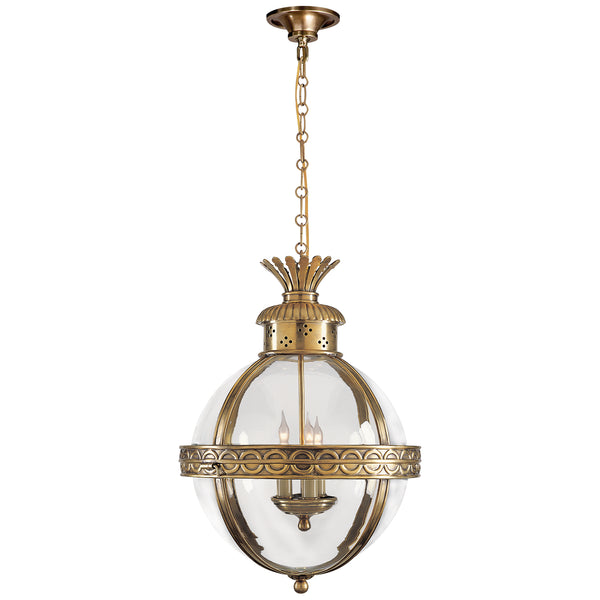 Crown Top Globe Lantern by Visual Comfort Signature