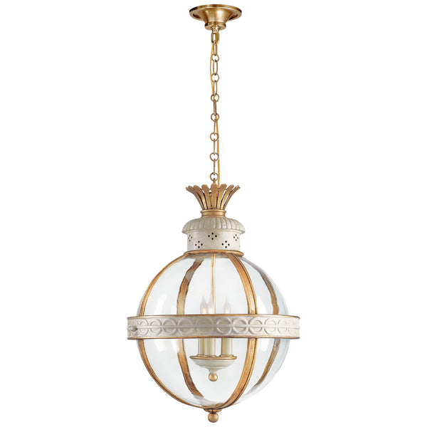 Crown Top Globe Lantern by Visual Comfort Signature