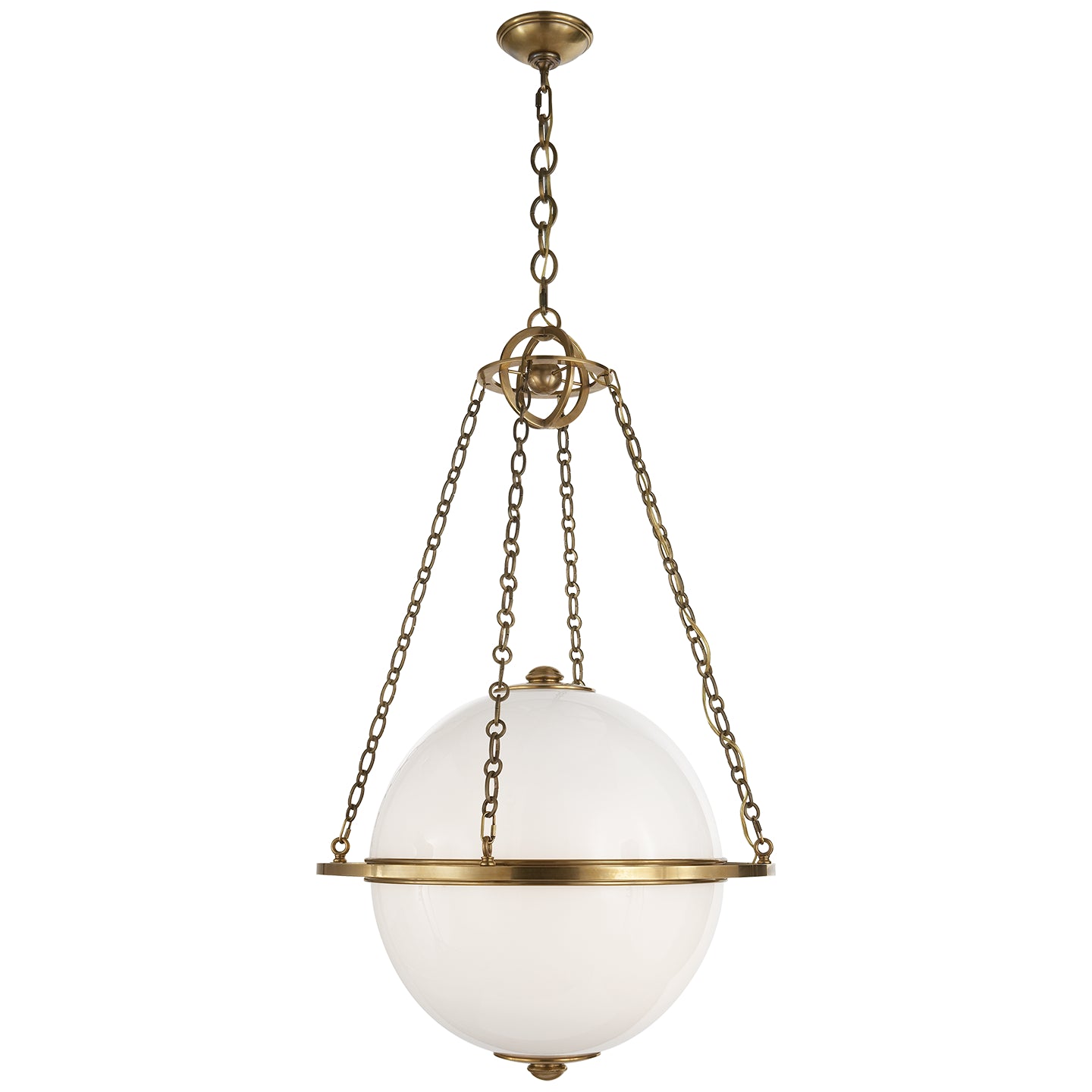 Modern Globe Lantern by Visual Comfort Signature