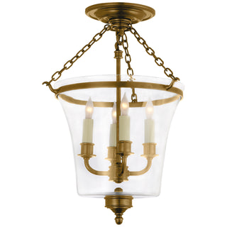 Sussex Bell Jar Semi-Flush Mount Ceiling Light by Visual Comfort Signature