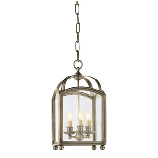 Buy antique-nickel Arch Top Lantern by Visual Comfort Signature