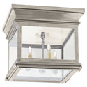 Club Square Outdoor (Damp) Flush Mount Light by Visual Comfort Signature