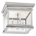 Club Square Outdoor (Damp) Flush Mount Light by Visual Comfort Signature
