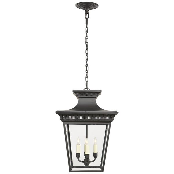 Visual Comfort Signature - CHC 5050BLK - Four Light Lantern - Elsinore - Matte Black from Lighting & Bulbs Unlimited in Charlotte, NC