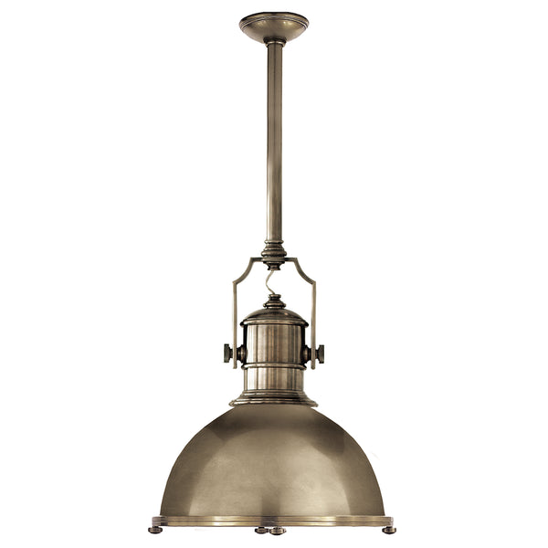 Country Industrial Pendant by Visual Comfort Signature