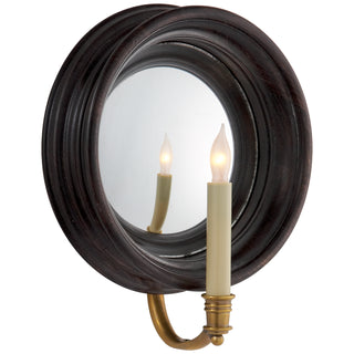 Buy tudor-brown-stain Chelsea Reflection Sconce by Visual Comfort Signature