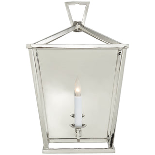 Buy polished-nickel Darlana Outdoor (Damp) Sconce by Visual Comfort Signature