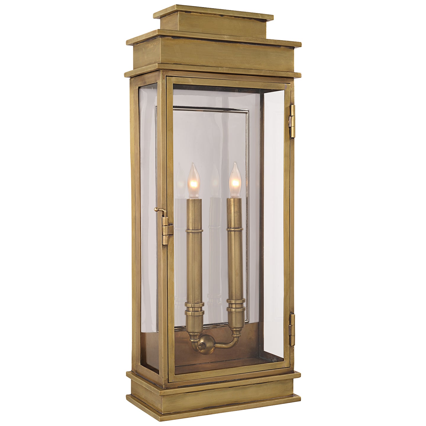 Linear Lantern Outdoor (Wet) Sconce by Visual Comfort Signature